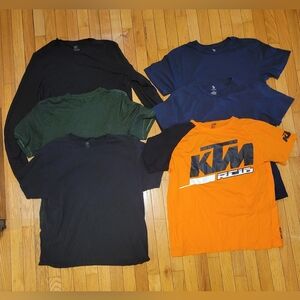 Men's Work Shirt Bundle Of 6 Size Large